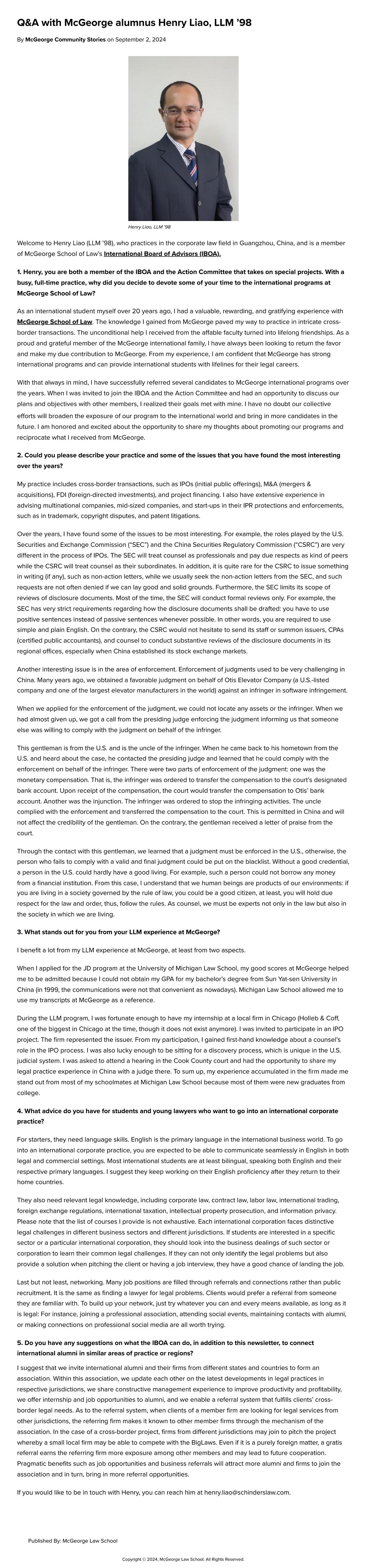 20240913廖新志(zhì)律師(shī)在麥克爾喬治校(xiào)刊上(shàng)的(de)專訪_00.jpg
